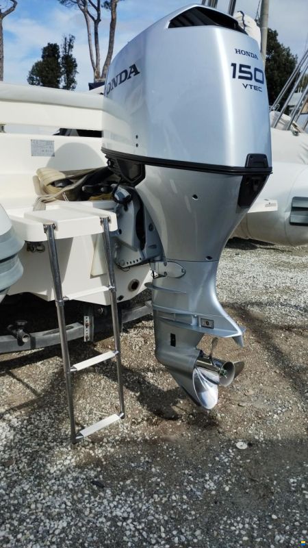 BSC 65+fb Honda bf150 CV 75 ore+carrello
