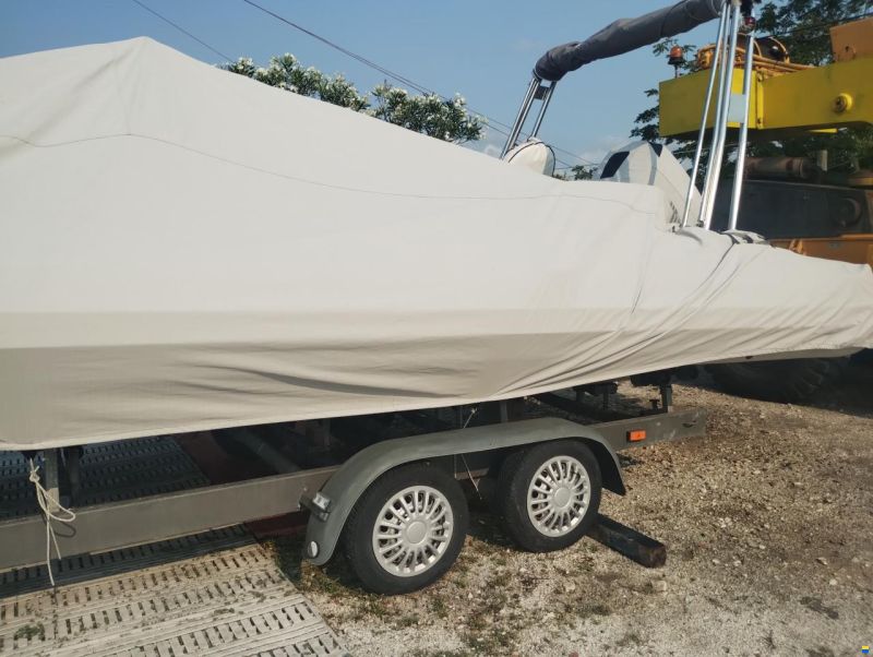 BSC 65+fb Honda bf150 CV 75 ore+carrello