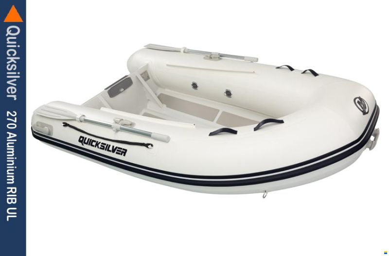 Quicksilver Inflatables 270 Aluminium RIB PVC Ultra Light