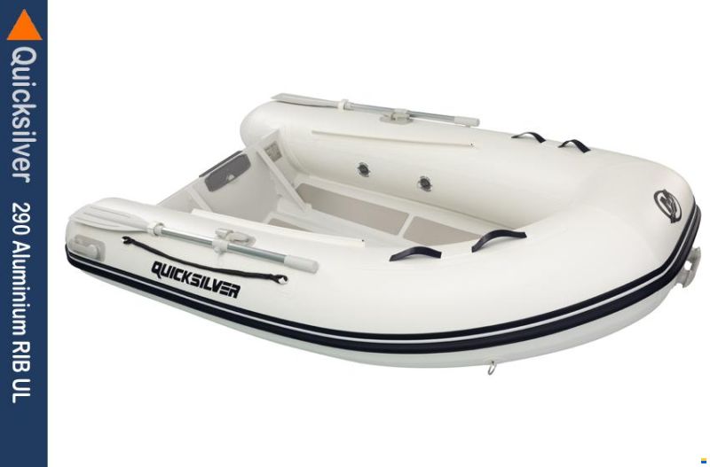 Quicksilver Inflatables 290 Aluminium RIB PVC Ultra Light