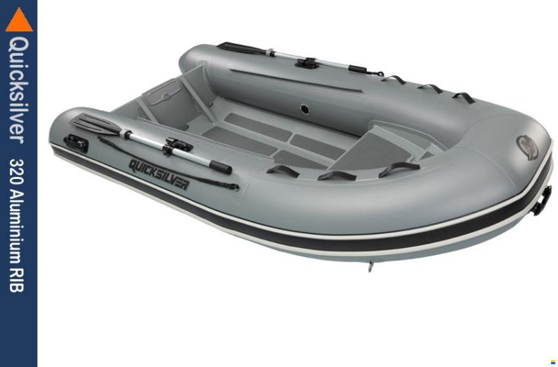 Quicksilver Inflatables 320 Aluminium RIB PVC