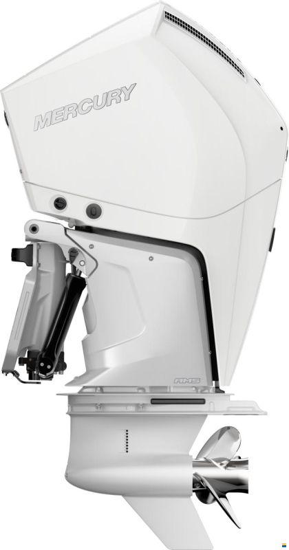 Mercury F 300 XL Verado V8 AMS CF White