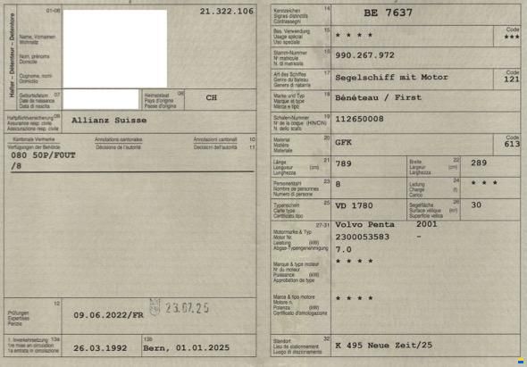 Beneteau First 265 Kurzkiel