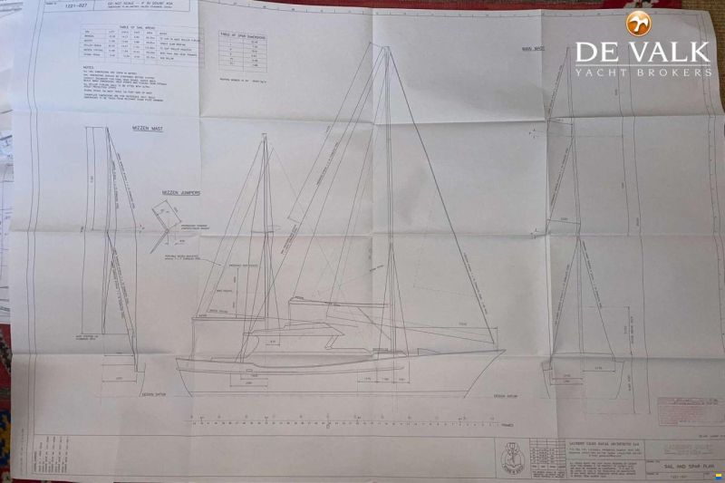 Laurent Giles Motorsailer Steel 23m