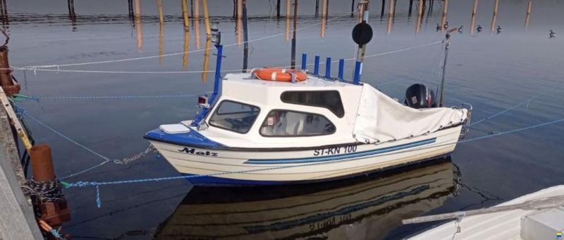 Northman Motorboot mit Bootsanhänger