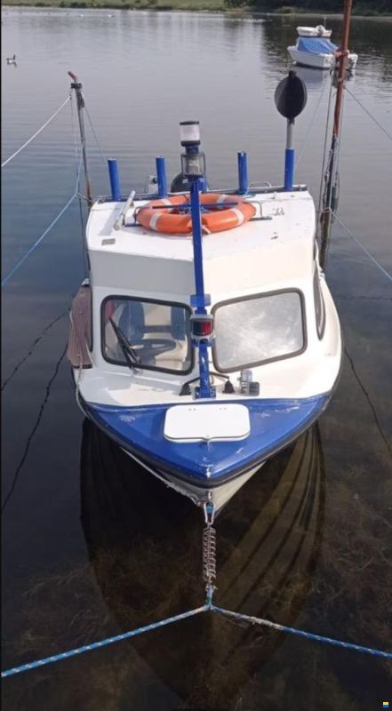 Northman Motorboot mit Bootsanhänger