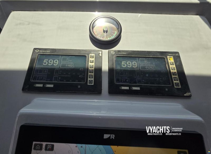Custom Built Motor Yacht Center Console