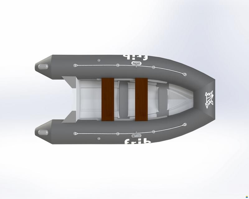 Frib 330 foldable RIB grey