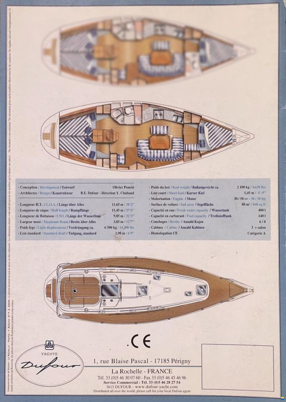 Dufour 38 Classic