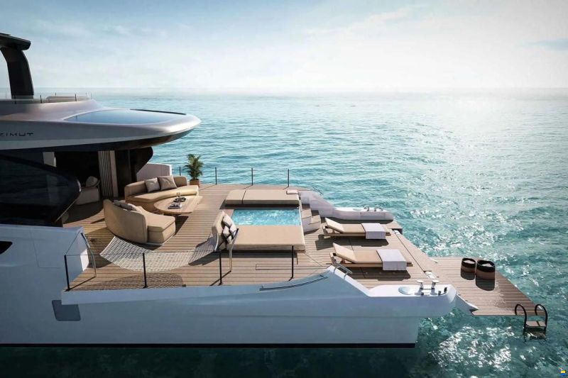 Azimut Seadeck 9