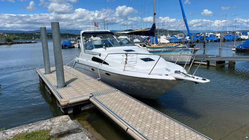 Bayliner 2755 mit Strassenanhänger