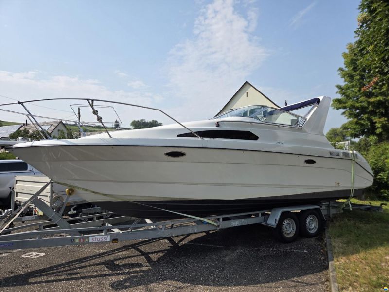 Bayliner 2755 mit Strassenanhänger