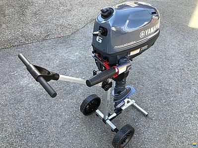 Aussenborder Trolley, Bootsmotoren Wagen