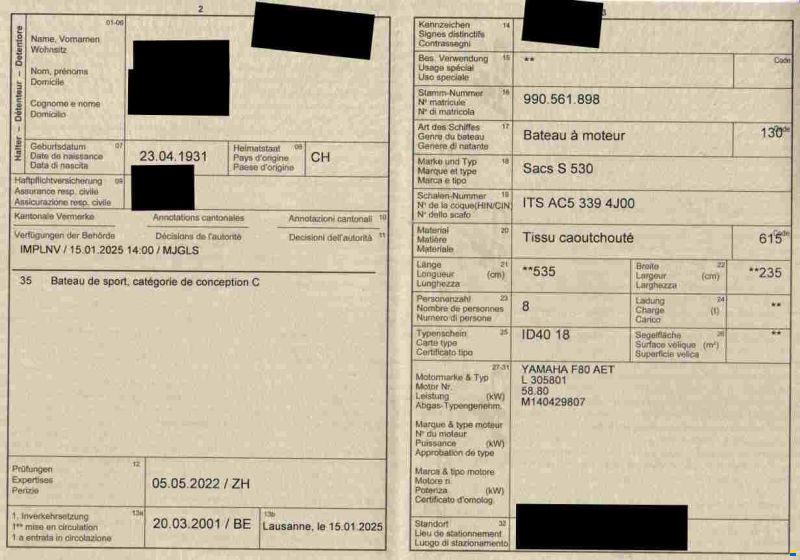 SACS S 530 - Jamaica