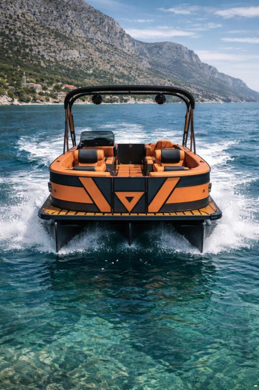 Old Lake Marine LS23 Pontoon boat catamaran trimaran