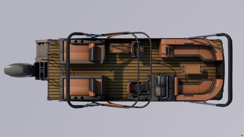 Old Lake Marine LS23 Pontoon boat catamaran trimaran