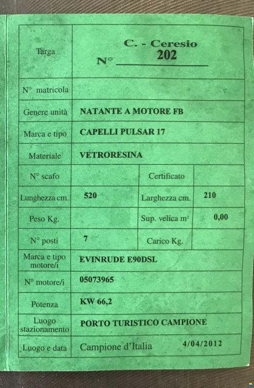 Capelli pulsar 17