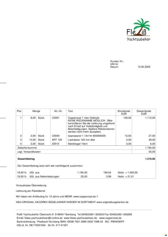 Coppercoat Original Deal