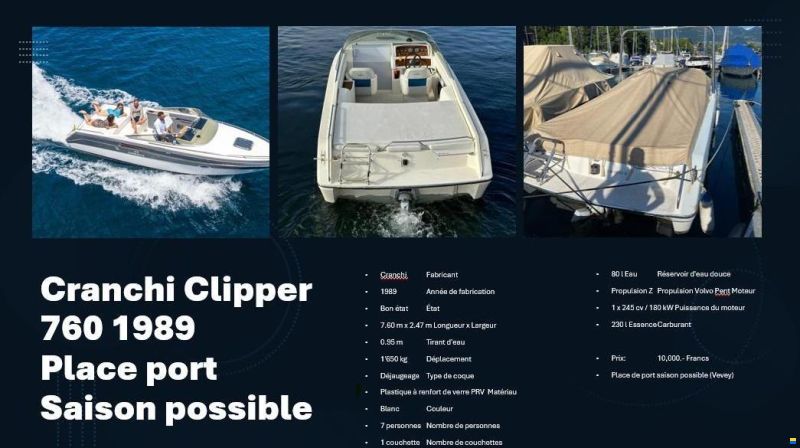 Cranchi Clipper 760