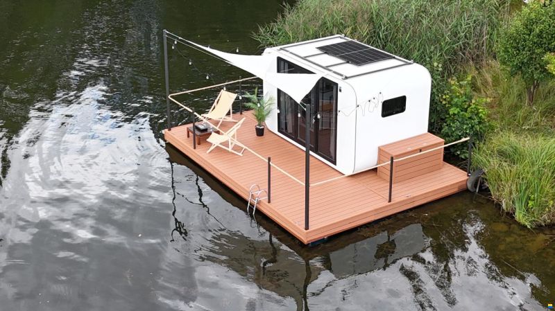 Bildermar Hausboot Houseboat ISLA POD &ndash;  Apple/Cap