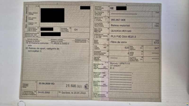 Quicksilver Commander 630 C