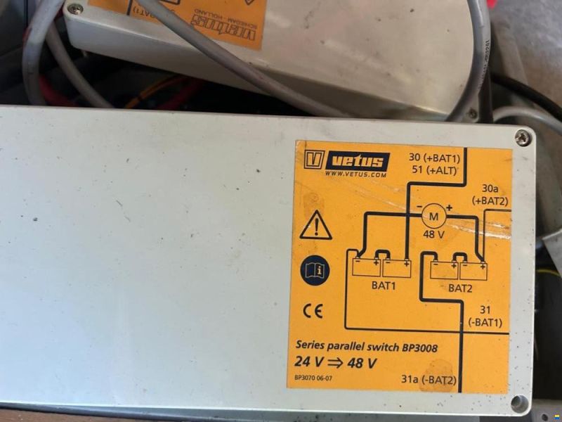 Bugstrahlruder 12 V und Umschalter