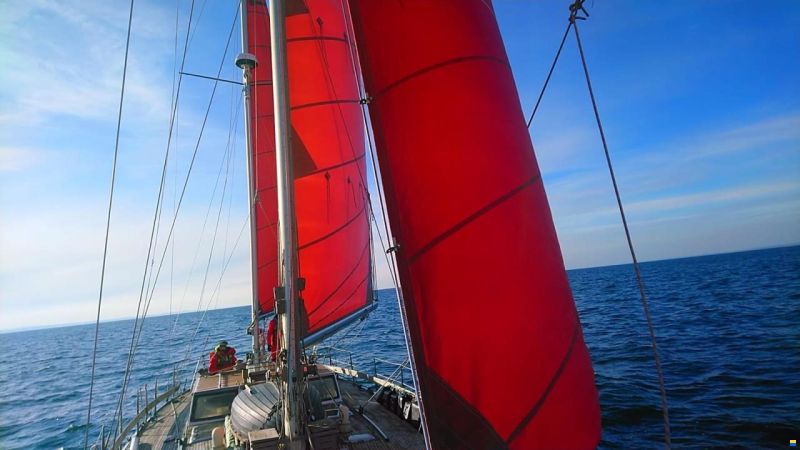 Klassische Blauwasseryacht