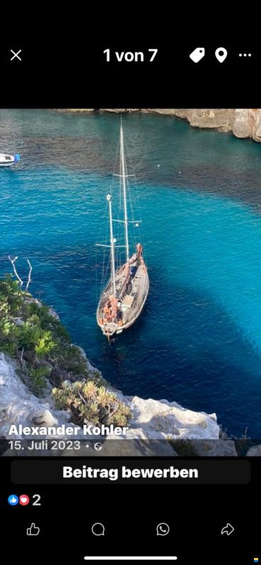 Klassische Blauwasseryacht