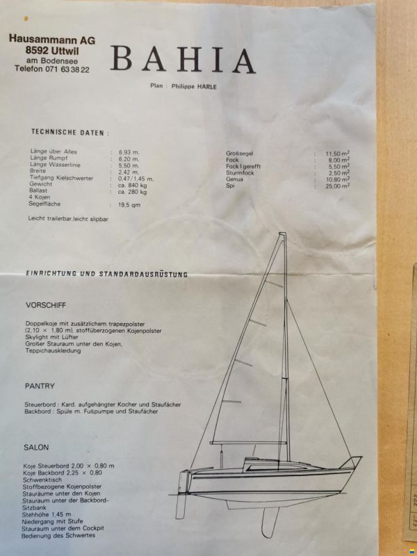 Jeanneau Bahia 22