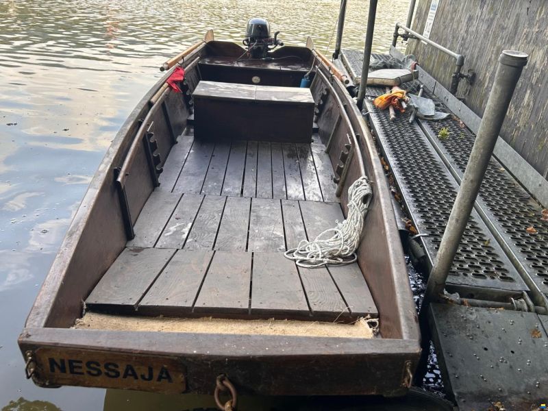 Eigenbau Weidling Fischerboot