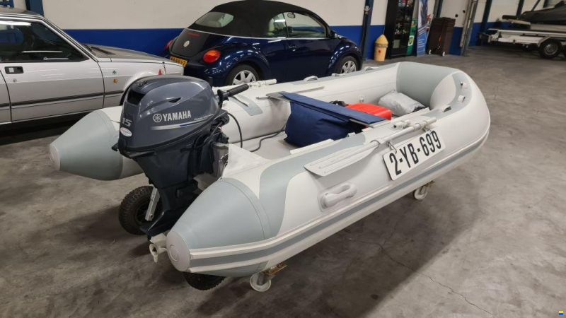 Talamex 350 Highline met Yamaha F15