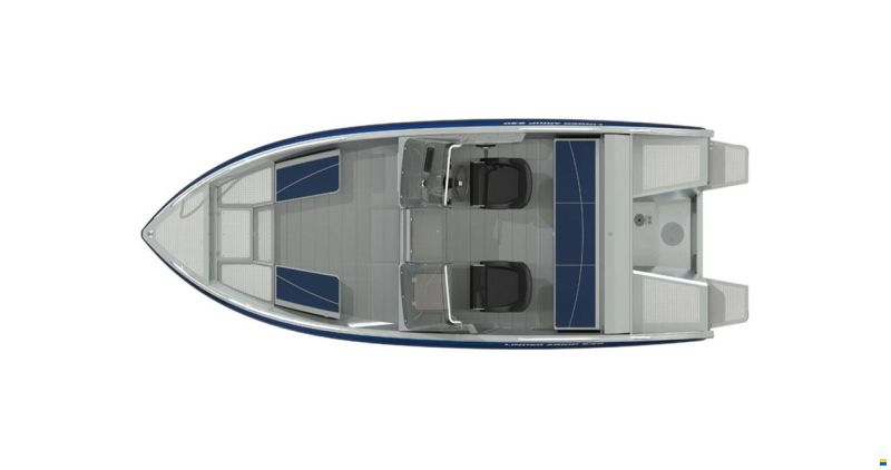Linder Arkip 530 BR + Pre-Rigg.Yamaha+Garmin 9"