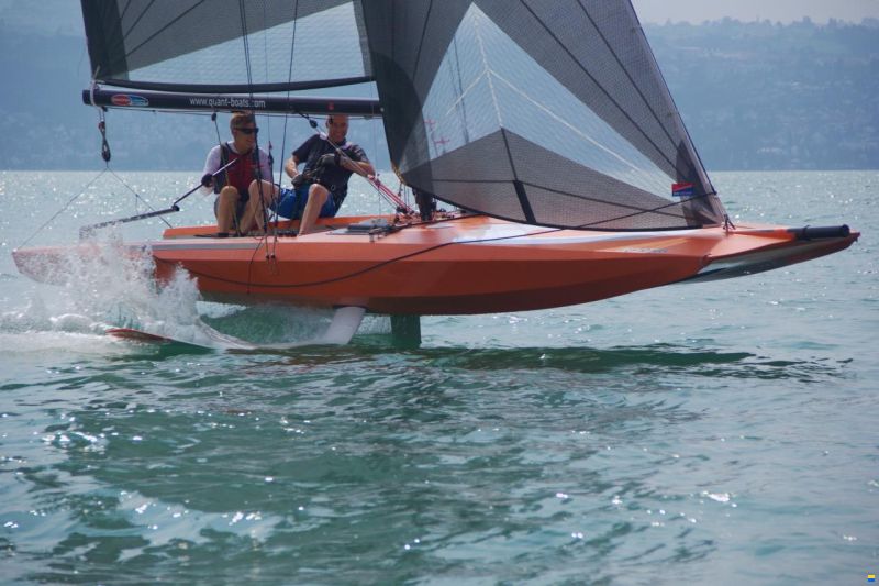 Quant Boats Q23 Scow Foiler