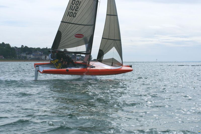 Quant Boats Q23 Scow Foiler