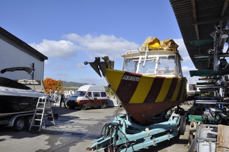 Bodan Werft Eigenbau Stahl Schulungsboot