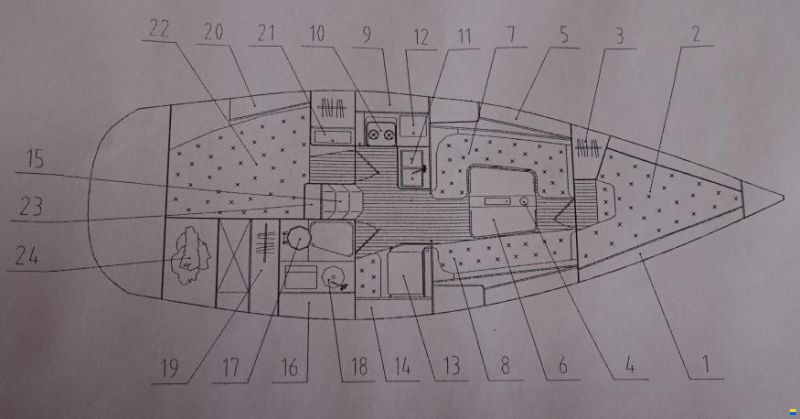 Elan 333 2 Cabins