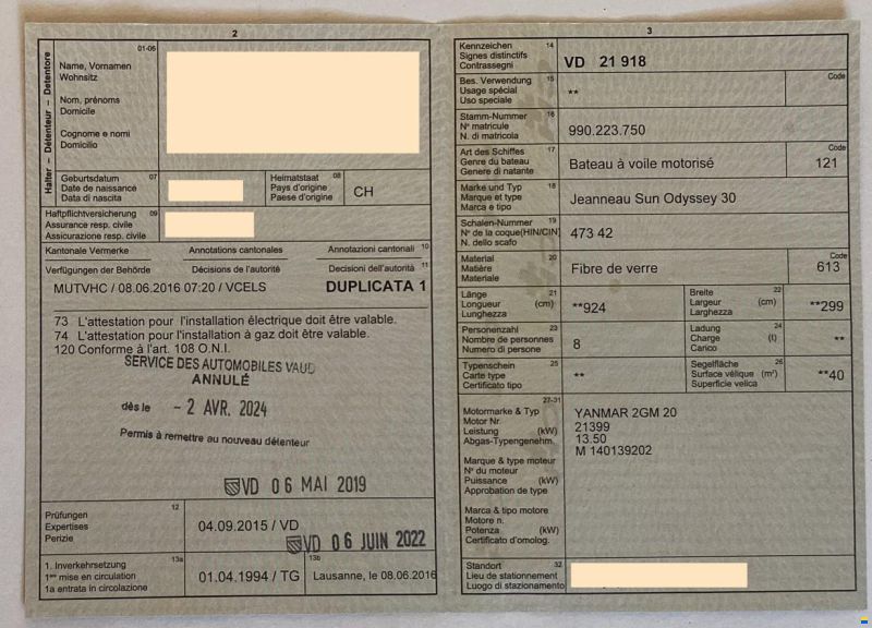 Jeanneau Sun Odyssey 30