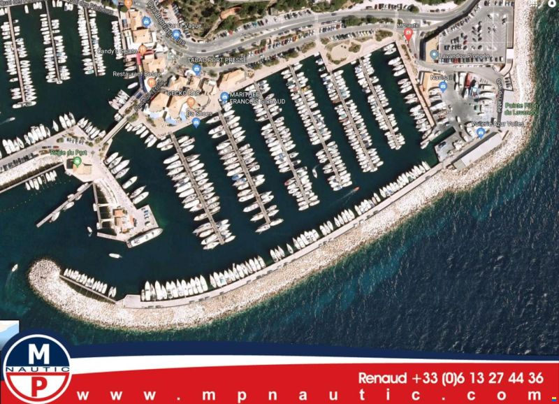Place de port le Lavandou 8,00m par 2.60