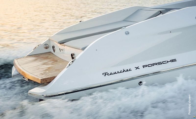 Frauscher x Porsche 850 Fantom AIR