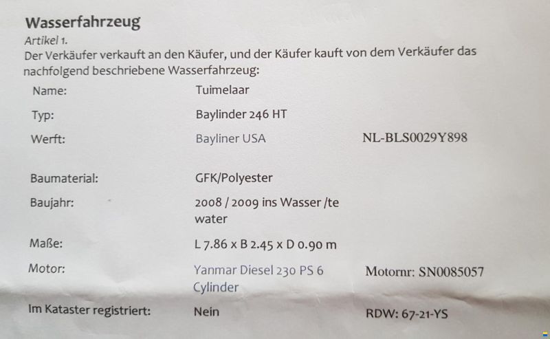 Bayliner Discovery 246 HT