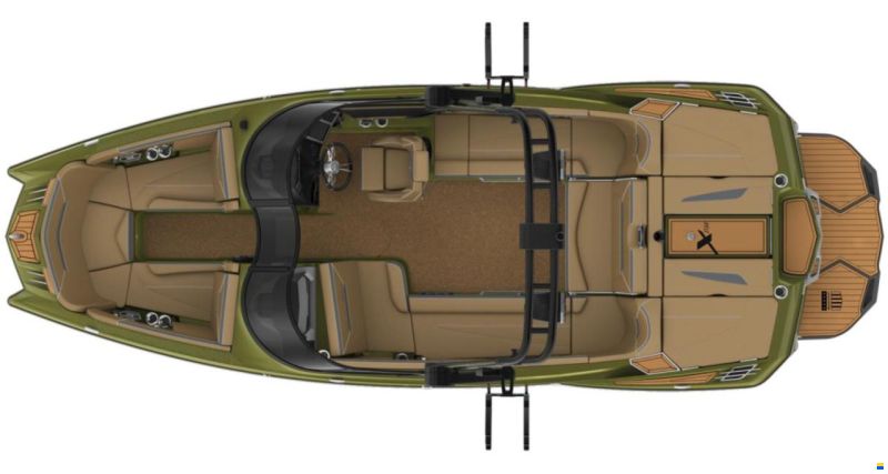 MasterCraft XStar | 2023 | vert & gris