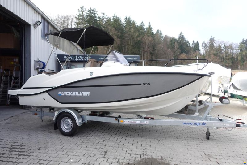 Quicksilver Activ 555 Open & Trailer (auf Lager)
