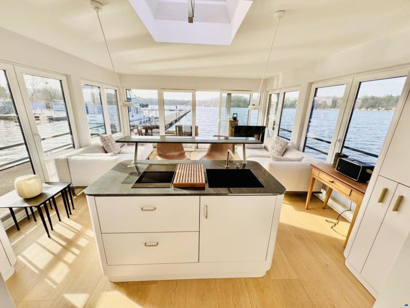 Jacko Schiffbau Luxus Design Hausboot