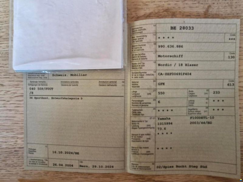 Nordic 18 Blazer, 100 PS Yamaha Motor