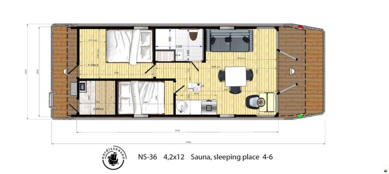 Nordic Season DEMO NS 40 Eco 36m2 Houseb