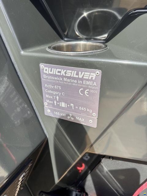 Quicksilver CR 675 mercury 150 HK Quick