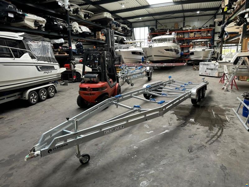 Vlemmix Stallingstrailer Vlemmix 10 m 3&times;1800 kg