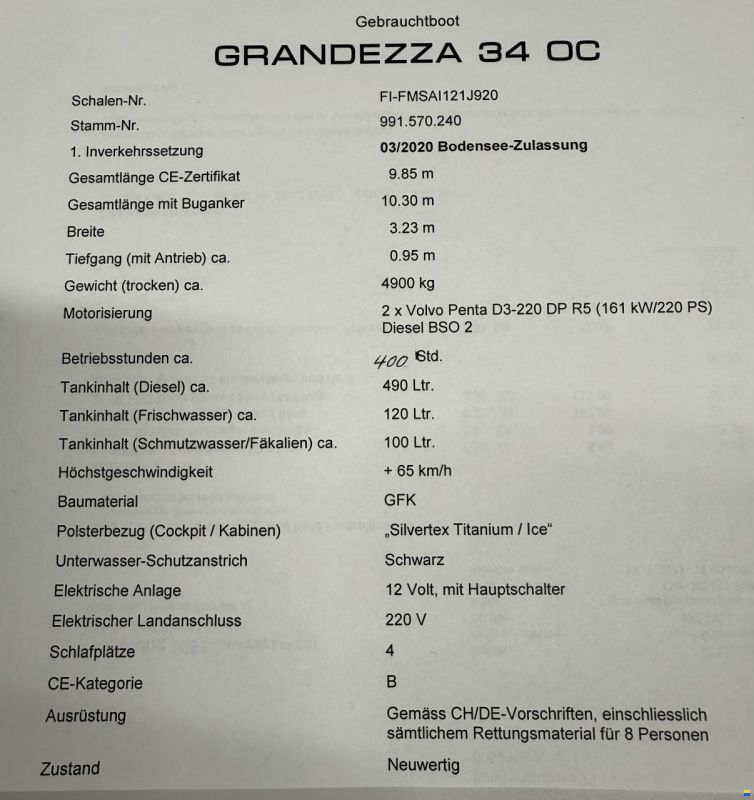 Grandezza 34 OC