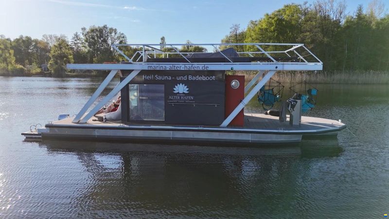 Kiebitzberg Saunaboot Badeboot