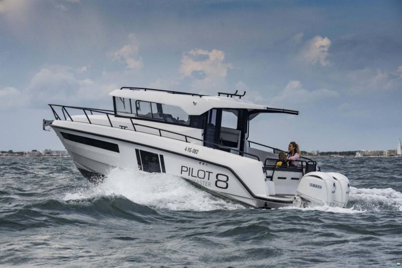 Finnmaster Pilot 8 - 2 X 150 HP Yamaha